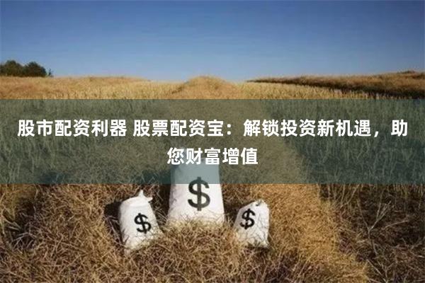 股市配资利器 股票配资宝：解锁投资新机遇，助您财富增值